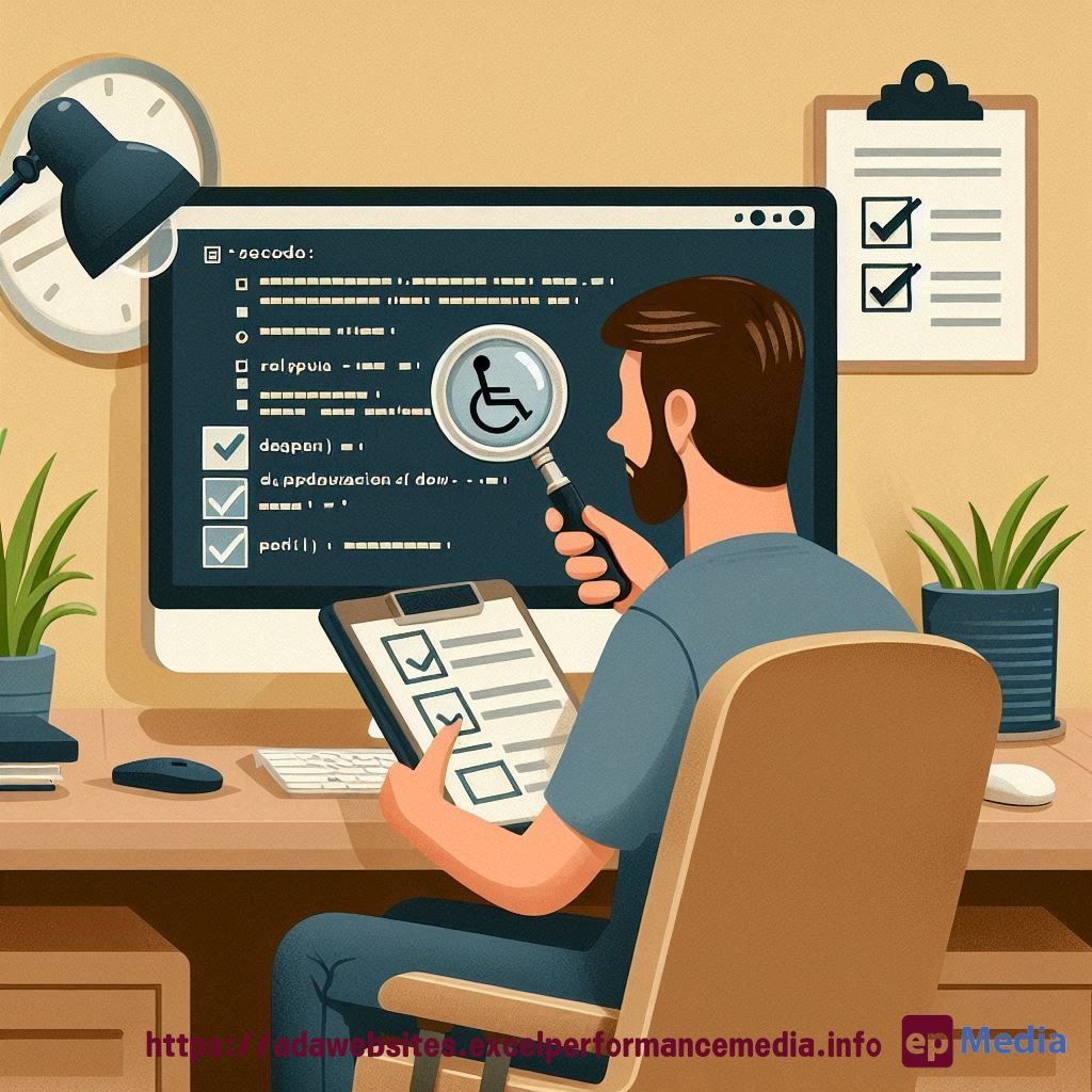 web ADA compliance guidelines ADA compliance website audit